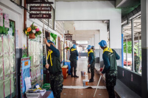 ร.13 พัน.1 บุกโรงเรียนพัฒนาอนุบาลอุดรธานี